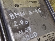 BMW E46 2.0 D control unit of the engine 0281010565