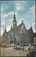 Pozdrowienia z Wrocławia 4.8.1910 r. Litografia