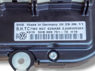 vezérlö panel a klímának Volkswagen Passat B7 2011 7N0907426AM