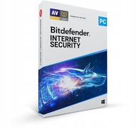 Bitdefender Antywirus Internet Security 1 PC / 1 ROK kont. PL 2024