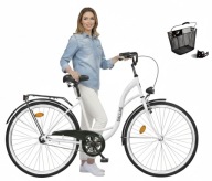 Жіночий міський велосипед DALLAS 28 + кошик БЕЗКОШТОВНО