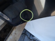 VW TOURAN rear part left door