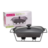 HŐÁLLÓ KERÁMIA ÉTELTÁROLÓ MELEGÍTŐVEL KAMILLE