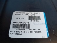 fender right front BMW 5 F10 F11 2010R-> replacement