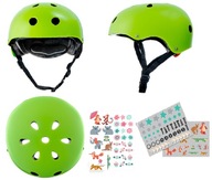 KINDERKRAFT DZIECIĘCY KASK ROWEROWY SAFETY GREEN