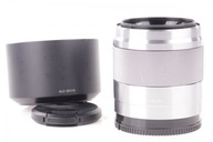 Objektív Sony E 50mm F1.8 OSS (SEL50F18) strieborný