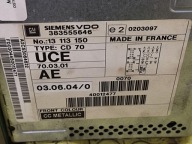 OPEL VECTRA C RADIO 13113150