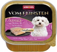 ANIMONDA Vom Feinsten Classic kurczak jajko szynka mokra karma dla psa 150g