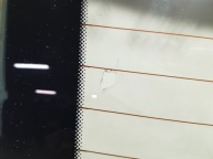 MERCEDES SL R230 W230 ABLAK hátso far