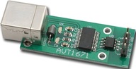Konwerter USB/RS232 z separacją galwaniczną, DIY, AVT1671 B