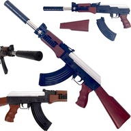 PUŠKA NA GULIČKY 6mm AK47 IMITÁCIA ZBRANE AK-47 KALASNIKOV DOSAH 40M