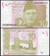 Pakistan 10 Rupia 2023 P-45r UNC