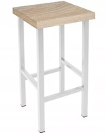 Taboret 60 cm KLASYK BIAŁY KOLORY Stół Taborety