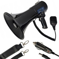 Tonsil Megafon TE 24/20 Nagrywanie Syrena AUX / MP3 / USB / SD / REC Czarny