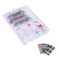 9 міні-пальчиків для скейтборду. Іграшка для скейтборду. Сумка для вечірки. Наповнювач. Подарунок