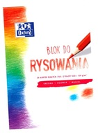 Blok Rysowania Oxford A4 20k 120g Biały