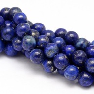 Naturalny Lapis Lazuli Kamienie Kamień Koraliki Kula 6mm Sznurek ok. 63Szt