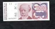 BANKNOT ARGENTYNA -- 1000 AUSTRALES -- 1990 rok, UNC