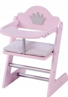 ROBA drevená stolička pre bábiky PRINCESS SOPHIE