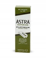 Žiletky na holenie Astra Superior Platinum 100ks