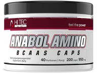 HI TEC Anabol Amino- 200 kaps AMINOKYSELINY SILA