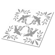 Dlaždice PVC panely samolepiace podlahové Vtáky
