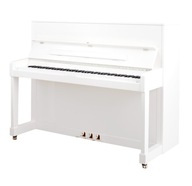 pianino Petrof P 118 M1 biały połysk + chrom