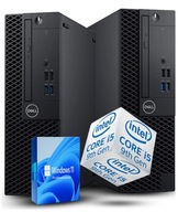 Komputer Dell i5-9500 SFF 6x4.40GHz SSD WIFI WINDOWS 10 11 PROF PC