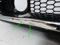 JEEP COMPASS II 2 MP 552 16-20 SPOILER grid front prekladgrill W bumper front
