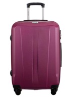 Paris közepes Puccini bőrönd - bordó