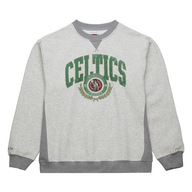 Mikina Mitchell & Ness NBA Premium Fleece Crew Boston Celtics - M