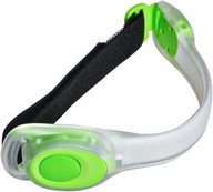 OPASKA ODBLASKOWA NA RAMIĘ NOGĘ SPORT JOGGING HSTHE 3 TRYBY LED ZESTAW 2SZT