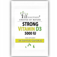 FOREST VITAMIN Silný vitamín D3 5000 IU 60 kapsúl