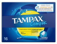 Tampony TAMPAX Compak 16szt. REGULAR Insertion!