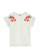 ORIGINAL MARINES FEHÉR HÍMZETT PÓLÓ (5-6L)