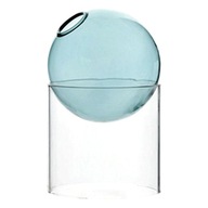 goc/Art Clear Okrúhle sklo váza Tabletop