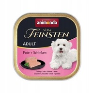 ANIMONDA Vom Feinsten Adult Turkey, Ham indyk i szynka 150g