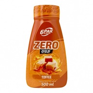 ZERO SYRUP 500ML 6PAK - TOFFEE