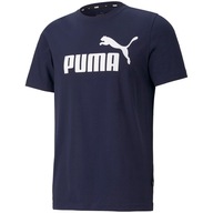 Koszulka męska Puma ESS Logo Tee Peacoat M