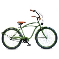 Rower beach Cruiser męski 26 US ARMY RoyalBi 3 biegi shimano zielony retro