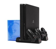 Podstawka chłodząca + Ładowarka FroggieX FX-P4-C3-B PS4/ PS4 SLIM / PS4 PRO