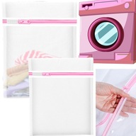 MOSÓZSÁK HÁLÓS RUHA MOSÓZSÁK FÜGGÖNY 30X40cm