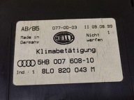 AUDI A3 8L PANEL klími klimatizaci 8L0820043M