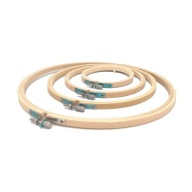 TAMBORK szett bambusz TAMBORKI 10 15 20 25 cm