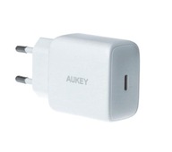 Ładowarka sieciowa Aukey Swift 20W USB-C QC 3.0 Biała uniwersalna