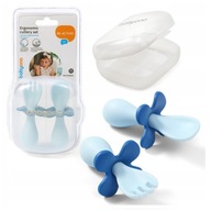 BABYONO SZTUĆCE ERGONOMICZNE DO NAUKI JEDZENIA