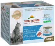 Almo Nature - HFC - Light Meal - TUŃCZYK ATLANTYCKI - karma mokra - 4 x 50g