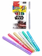Metalické Flamastry 6 farieb Star Wars Colorino
