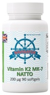 Navigator Vitamín K2 MK-7 200 90 kaps. Kosti Svaly Imunita Osteoporóza