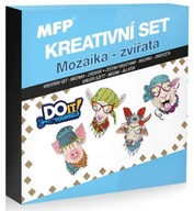 Kreatívna sada - mozaika zvierat MFP 1042121